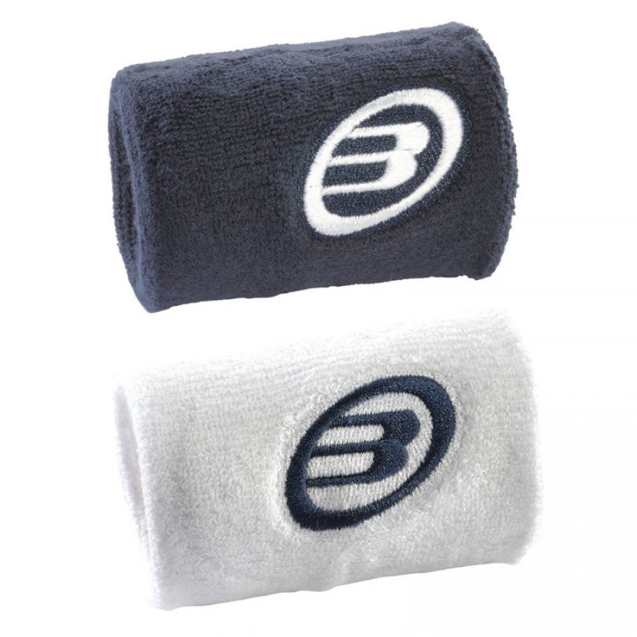 Bullpadel BPMU253 Navy Blue White Wristbands