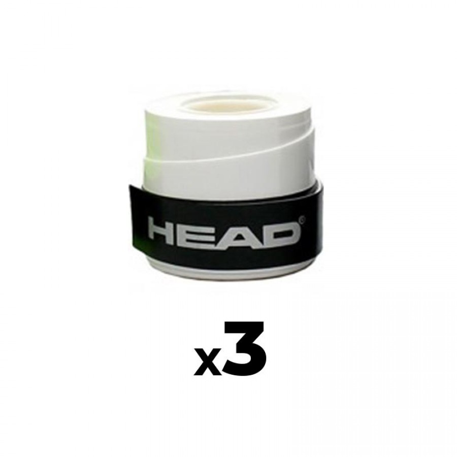 Overgrips Head Xtreme Soft White 3 Unités - Barata Oferta Outlet