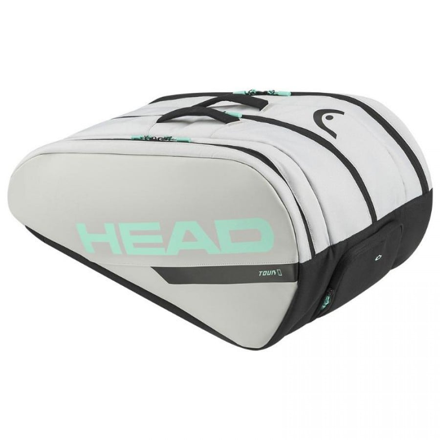 Head Tour Padel L Gray Mint Padel Bag