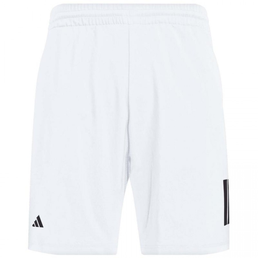 Adidas Club 3 Stripes Short White Black