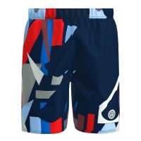 Badu New York 7Inch Dark Blue Red Bidi Shorts