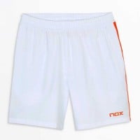 Short Nox Team Blanco Naranja