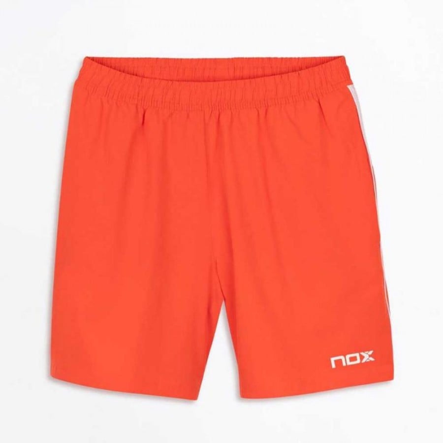 Short Nox Team Naranja Rojo Blanco