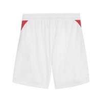 Puma White Red Shorts