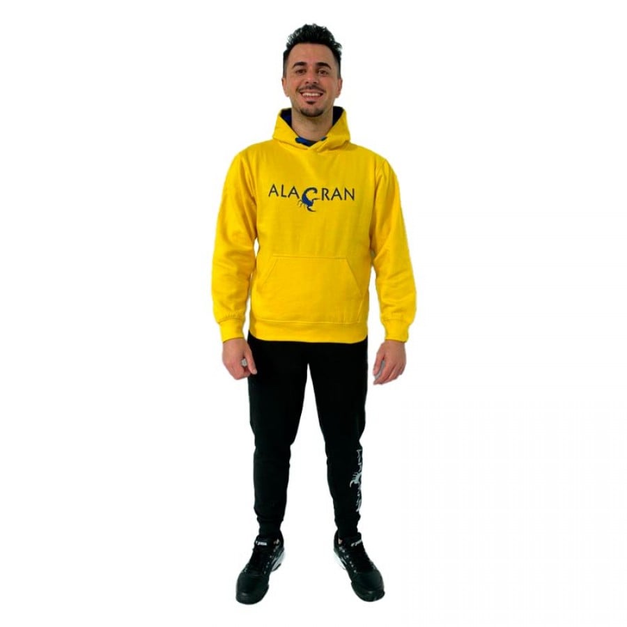 Sudadera Alacran Team Amarillo Royal Fluor