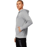 Asics Performance Logo Large Light Grey Sweatshirt