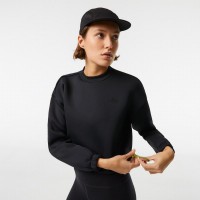 Sudadera Lacoste Sport Ajustable Negro Mujer