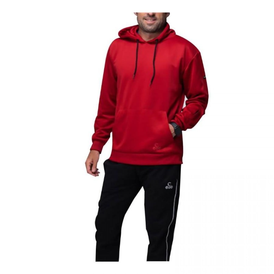 Sudadera Vibora Rata Nagra Rojo