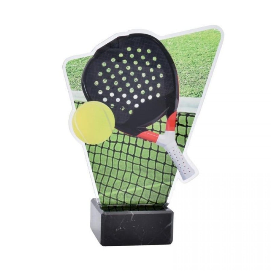 Trofeo Metacrilato Padel 19 cm