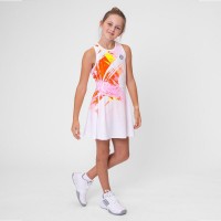 Vestido Bidi Badu Wild Arts Blanco Mix Junior