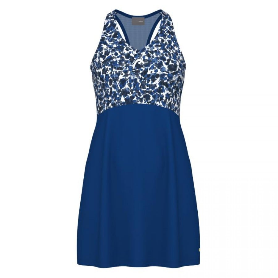 Vestido Head Spirit Azul Royal Imprime