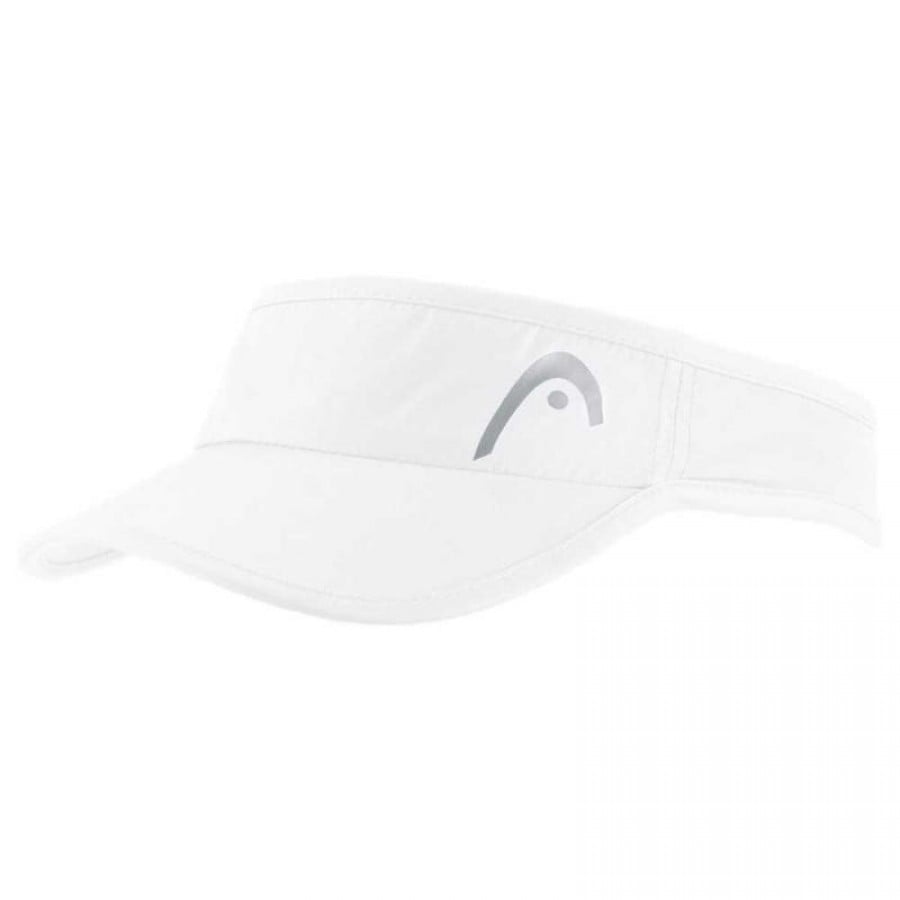 Visera Head Pro Player Blanco Plata