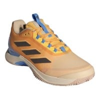 Zapatillas Adidas Avacourt 2.0 Clay Naranja Negro Azul Mujer