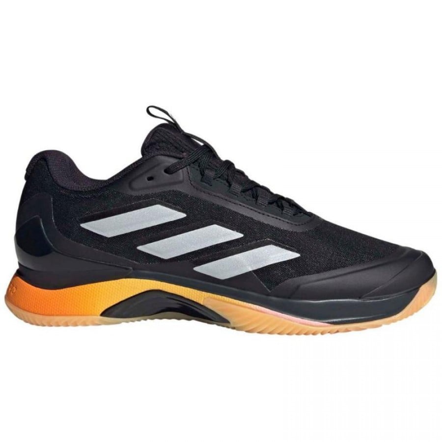 Chaussures Femme Adidas Avacourt 2.0 Terre Battue Noir Argent Orange