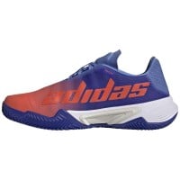 Zapatillas Adidas Barricade Azul Lucido Rojo Solar