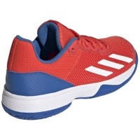 Zapatillas Adidas Courtflash Rojo Azul Junior