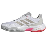 Adidas CourtJam Control 3 White Silver Red Women''s Sneakers