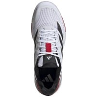 Zapatillas Adidas Crazyquick LS Padel Blanco Negro Rojo