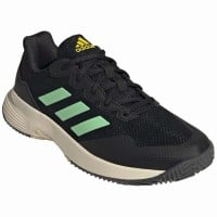 Zapatillas Adidas Game Court Negro Verde