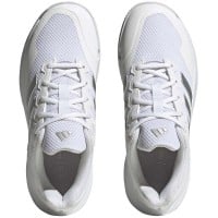 Zapatillas Adidas GameCourt 2 Blanco Plata Metal Mujer