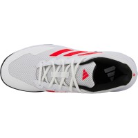 Adidas GameCourt 2 Blanc Rouge Noir Baskets