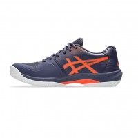 Zapatillas Asics Game FF Clay Azul Indigo Naranja