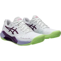 Zapatillas Asics Gel Challenger 14 Padel Blanco Malva Intenso Mujer