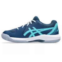 Asics Gel Dedicate 8 Padel GS Blue Mako Gray Junior Sneakers