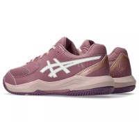 Zapatillas Asics Gel Dedicate 8 Padel GS Purpura Oxide Blanco Junior