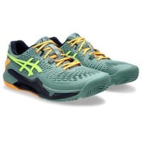 Zapatillas Asics Gel Resolution 9 Padel Celadon Amarillo