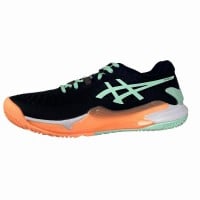 Zapatillas Asics Gel Resolution 9 Padel Negro Menta Mujer