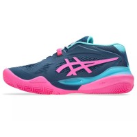 Asics Gel Resolution X Padel Blue Mako Pink Sneakers