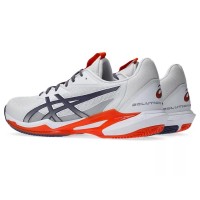 Zapatillas Asics Solution Speed FF 3 Clay Blanco Gris Naranja