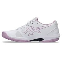 Baskets Femme Asics Solution Swift FF 2 TERRE BATTUE Blanc Rose Ube