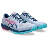 Asics Solution Swift FF 2 Padel Gray Blue Mako Sneakers