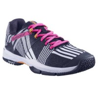 Zapatillas Babolat Sensa Blanco Negro Fucsia Mujer