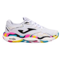 Joma Smash 2592 Blanc Baskets Multicolores