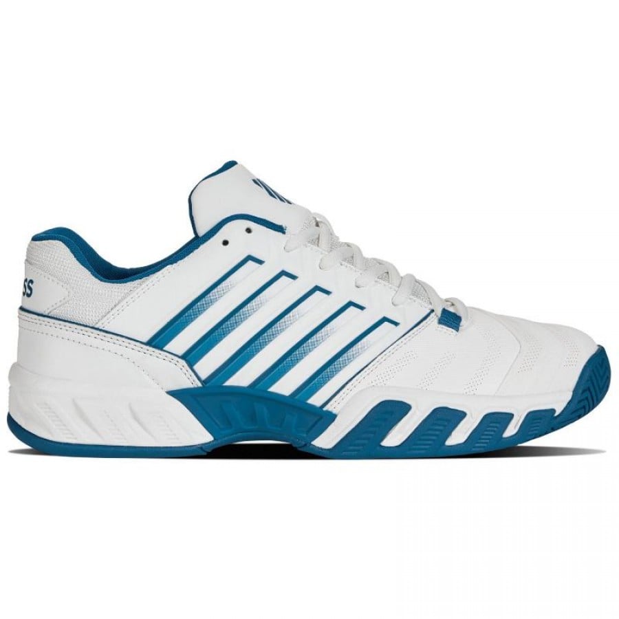 Zapatillas Kswiss Bigshot Light 4 Blanco Azul Celeste