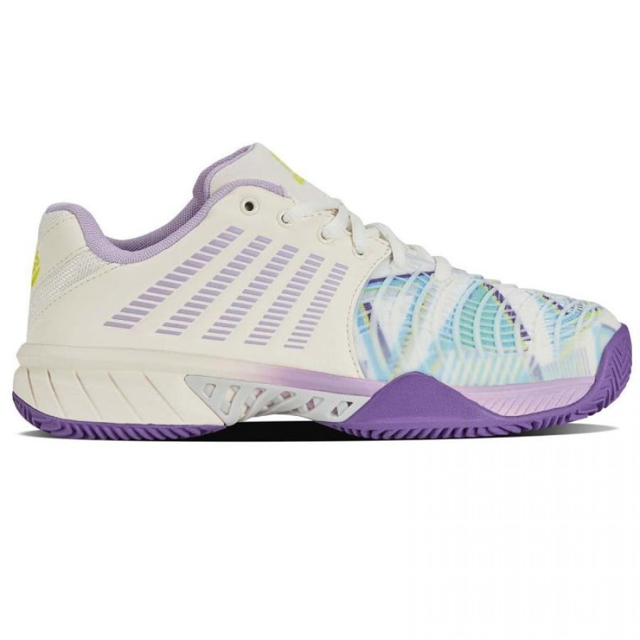 Kswiss Express Light 3 HB Padel White Purple Women''s Sneakers