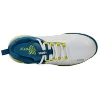 Zapatillas Kswiss Ultrashot 3 Blanco Azul Amarillo Fluor