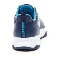 Chaussures Lotto Mirage 600 Marino Blanc Bleu