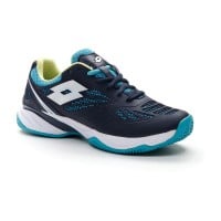 Chaussures Lotto Superrapida 200 II Marino Blanc Bleu Femmes