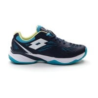 Chaussures Lotto Superrapida 200 II Marino Blanc Bleu Femmes