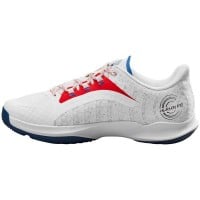 Zapatillas Wilson Hurakn Pro Blanco Rojo Azul Mujer