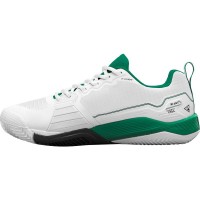 Zapatillas Wilson Rush Pro 4.5 Clay Blanco Verde Negro