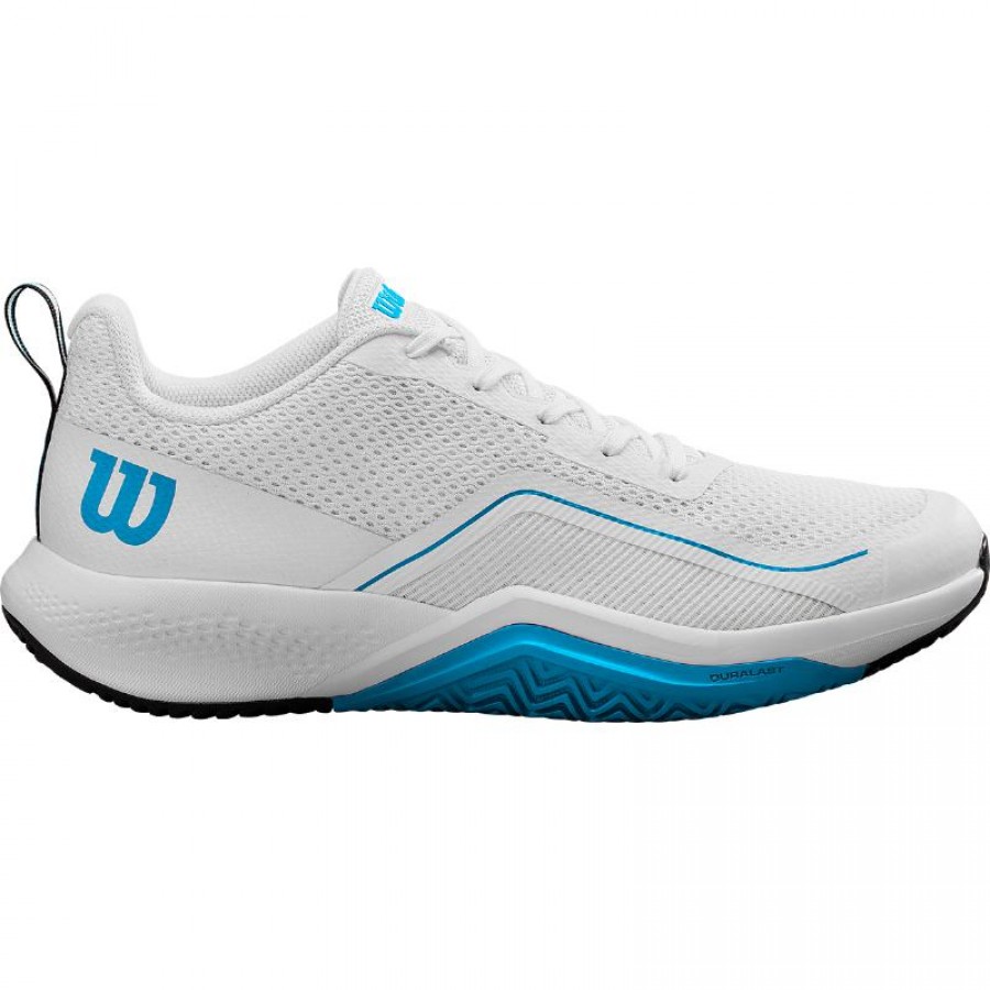 Wilson Rush Pro Lite OZ White Blue Sneakers